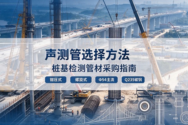 湛江声测管选型标准