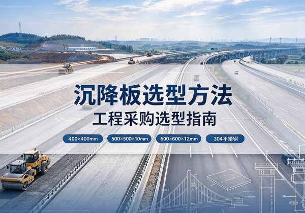 湛江沉降板选择方法