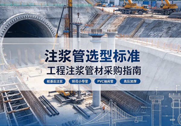 湛江注浆管选型标准